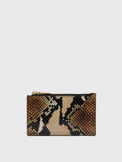 Alexander Mcqueen Wallet Mcqueen Woman Color Brown