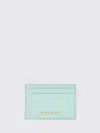 Alexander Mcqueen Wallet Mcqueen Woman Color Green In Blue