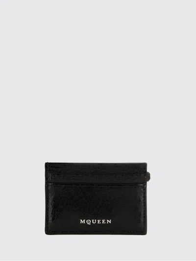 Alexander Mcqueen Wallet Mcqueen Men Color Black