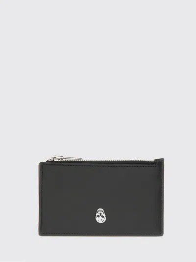 Alexander Mcqueen Wallet Men Mcqueen In Black