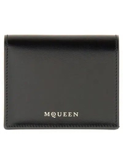 ALEXANDER MCQUEEN WALLET WITH LOGO