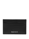Alexander Mcqueen Skull-embellished Wallet In Black