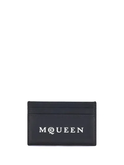 Alexander Mcqueen Wallets In Blue