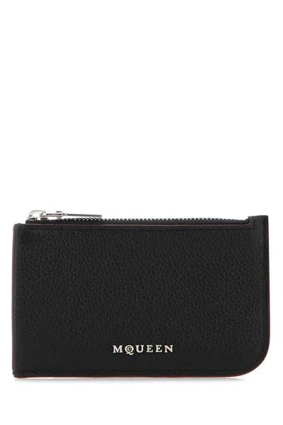 Alexander Mcqueen Wallets In Black