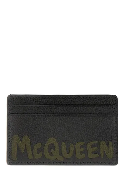 Alexander Mcqueen Wallets In Black