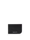 Alexander Mcqueen Black Leather Wallet By  In Black