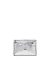 Alexander Mcqueen Alexander Mc Queen Wallets & Card Holders In Silver
