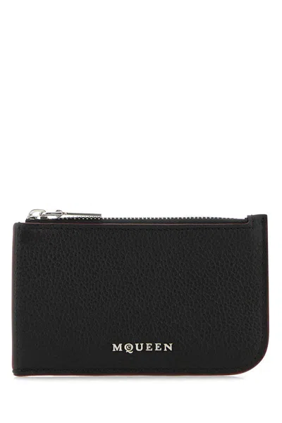 Alexander Mcqueen Wallets In Black