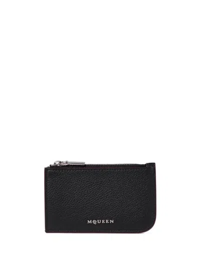 Alexander Mcqueen Wallets In Black