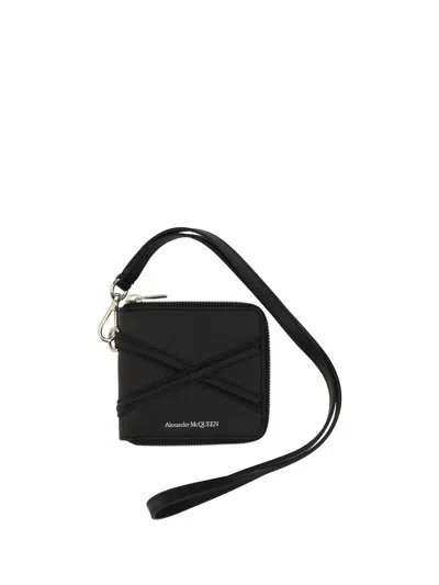 Alexander Mcqueen Wallets In Black