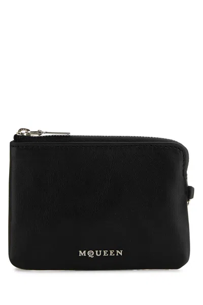 Alexander Mcqueen Wallets In Black