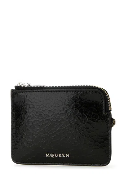ALEXANDER MCQUEEN ALEXANDER MCQUEEN LEATHER CHAIN WALLET
