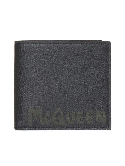 Alexander Mcqueen Wallets In Gray