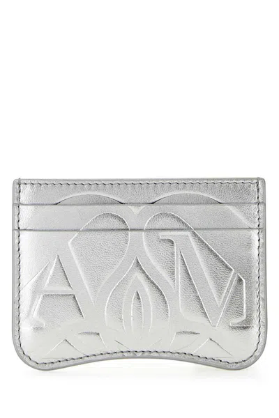 Alexander Mcqueen Wallets In Silver