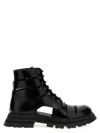 Alexander Mcqueen 'wander' Ankle Boots In Black