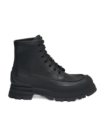 ALEXANDER MCQUEEN ALEXANDER MCQUEEN WANDER LACE-UP ANKLE BOOTS