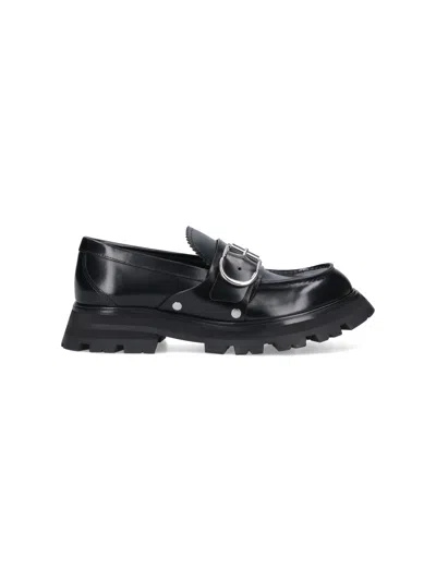 Alexander Mcqueen Wander Loafers In Black