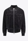 Alexander Mcqueen Alexander Mc Queen Lightweight Zipped Jacket Black In Black