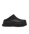 Alexander Mcqueen Wave Muller Shoes In Black