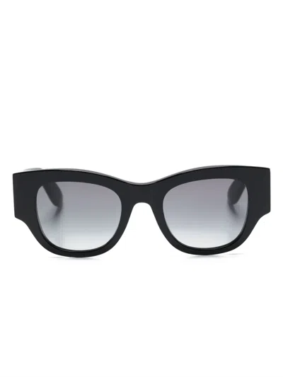 Alexander Mcqueen Alexander Mc Queen Sunglasses Am0420 S 001 In 001 Black Black Grey