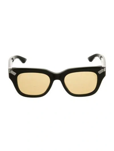 Pre-owned Alexander Mcqueen Wayfarer Gradient Sunglasses In Green