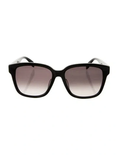 Pre-owned Alexander Mcqueen Wayfarer Gradient Sunglasses W/ Tags In Black
