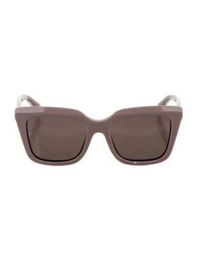 Pre-owned Alexander Mcqueen Wayfarer Tinted Sunglasses W/ Tags In Purple