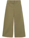 Alexander Mcqueen Weite Hose In 3003 - Military Green