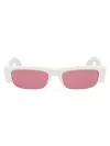 Alexander Mcqueen Alexander Mc Queen Sunglasses Am0404 S 005 In White