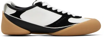 Alexander Mcqueen White & Black Flexion Sneakers