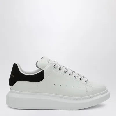 Alexander Mcqueen Black And White Low Top Sneakers With Logo Lettering On The Tongue And Contrasting Heel With Logo Le In Neutral
