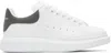 Alexander Mcqueen White & Gray Oversized Sneakers