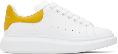 Alexander Mcqueen White & Yellow Oversized Sneakers