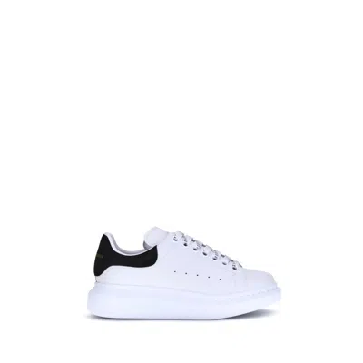 ALEXANDER MCQUEEN WHITE CALF LEATHER BOS TAURUS PLATFORM SNEAKERS