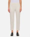 Alexander Mcqueen White Cigarette Pant In White