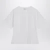 Alexander Mcqueen White Corset Shirt In Poplin Women In White