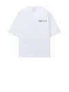 Alexander Mcqueen White Oversized T-shirt With Logo In White