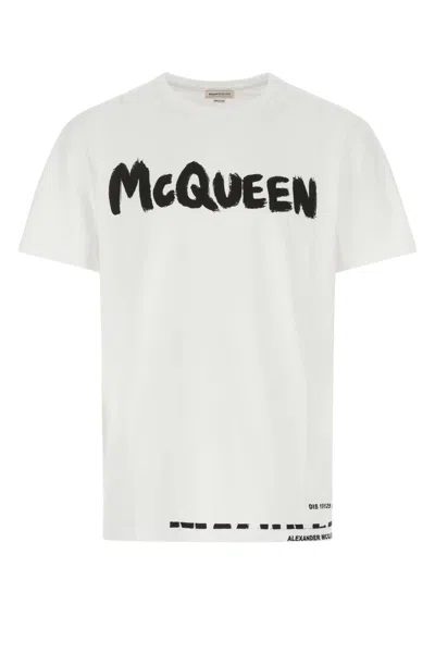 Alexander Mcqueen White Cotton Oversize T-shirt
