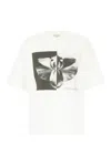Alexander Mcqueen Women Photographic Orchid T-shirt In White