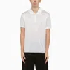 ALEXANDER MCQUEEN ALEXANDER MCQUEEN WHITE COTTON POLO MEN