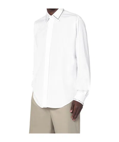 ALEXANDER MCQUEEN STUDDS-EMBELLISHMENT SHIRT