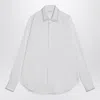 Alexander Mcqueen Alexander Mc Queen White Cotton Shirt With Studs In White