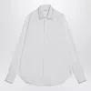 Alexander Mcqueen Alexander Mc Queen White Cotton Shirt With Studs In White