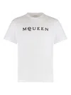 Alexander Mcqueen Alexander Mc Queen Jersey T Shirt In White