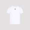 Alexander Mcqueen Monogram Crewneck T-shirt In White