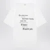 Alexander Mcqueen Text-print T-shirt Clothing In White