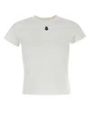 Alexander Mcqueen White Cotton T Shirt In White