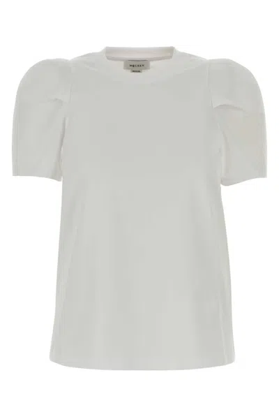 ALEXANDER MCQUEEN WHITE COTTON T-SHIRT