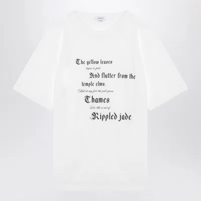 Alexander Mcqueen White Cotton T-shirt