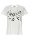 Alexander Mcqueen Alexander Mc Queen Logo Print T Shirt In White